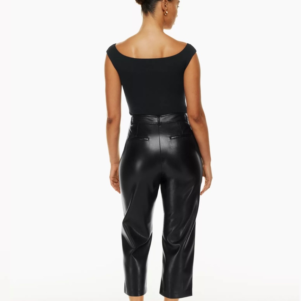 Babaton command pants leather